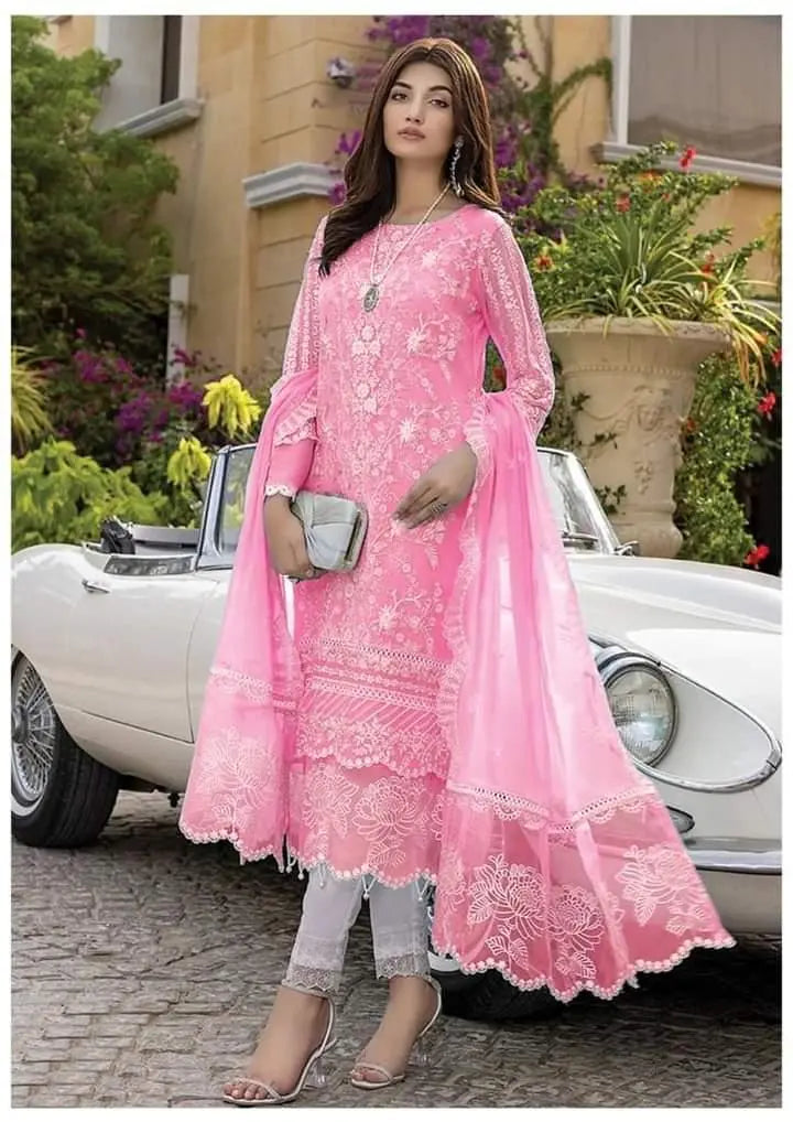 Azure Pink Formal (100% Organzaa) - Wearza