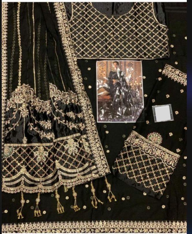 MARIA B SAREE (STONE + HANDWORK ) THE MOST DEMANDING SAREE ON THIS WEDDING SEASON 2023 - Wearza