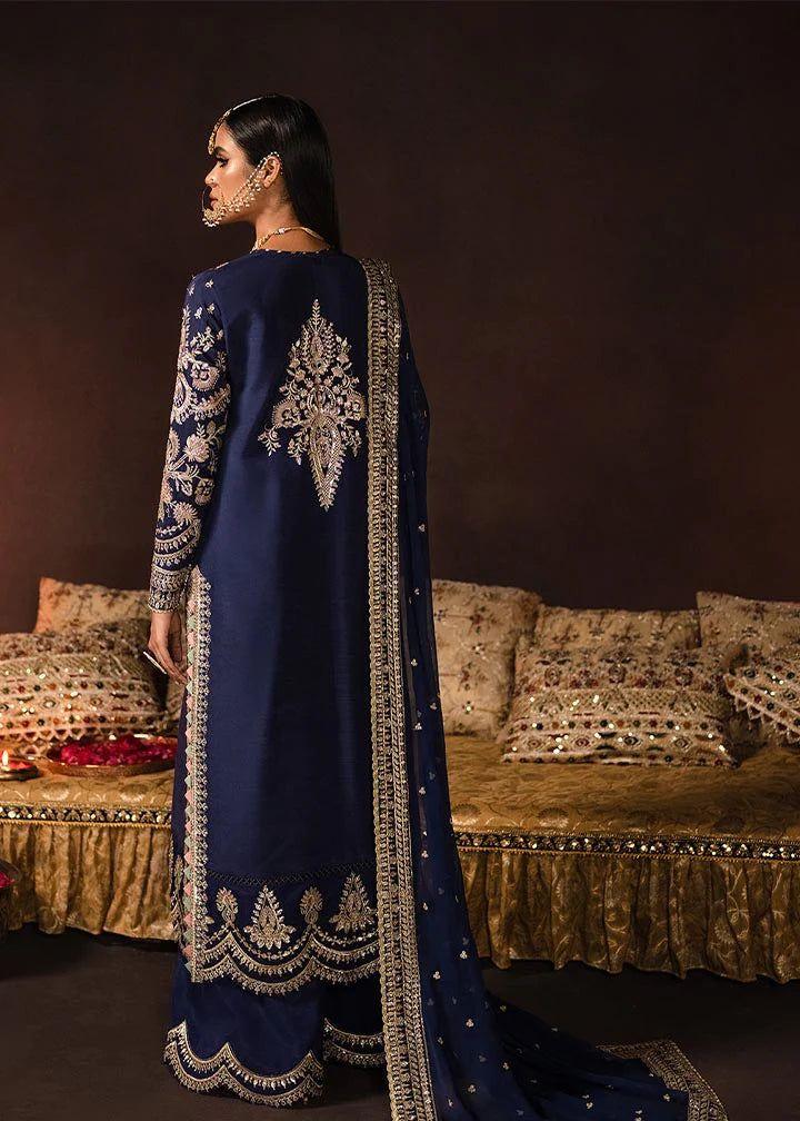 MAYA BY AFROZEH EMBROIDERED VELVET SUIT 2023 - Wearza