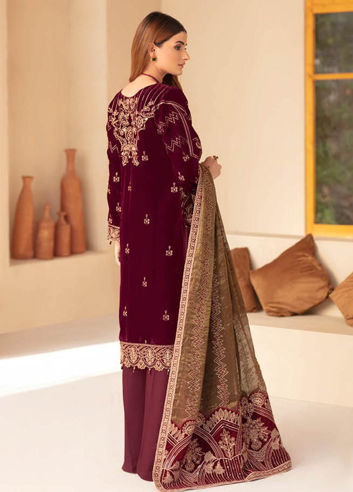 WEARZA® RAMSHA VELVET WITH MYSOORI SUIT 2024 - Wearza