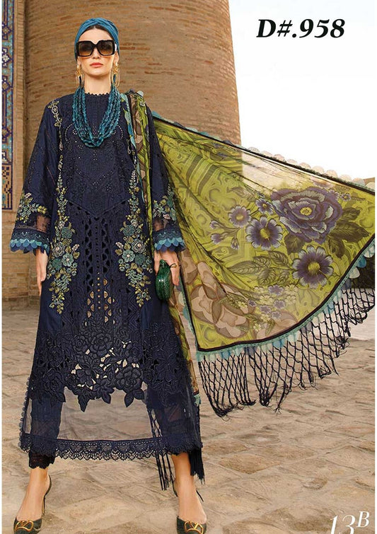 WEARZA CHIKENKARI NEW LAWN LUXURY COLLECTION 2024 - Wearza