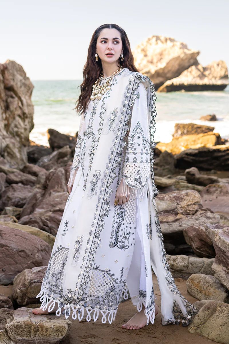 SAHIL E KINARE WEARZA LUXURY PREMIUM LAWN DRESS 2024 - Wearza