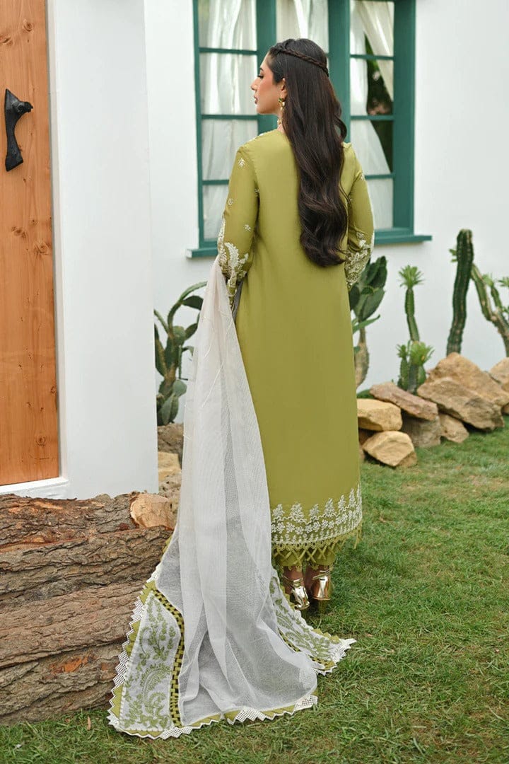 QALAMKAR NEWLY LAUNCHED CHIKANKARI PREMIUM PURE LAWN 2024 - Wearza