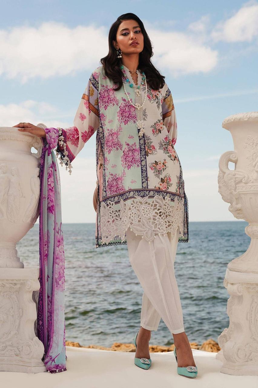 Sana Safinaz Muzlin Premium Pure Lawn Most Hit Design 2024 WEARZA