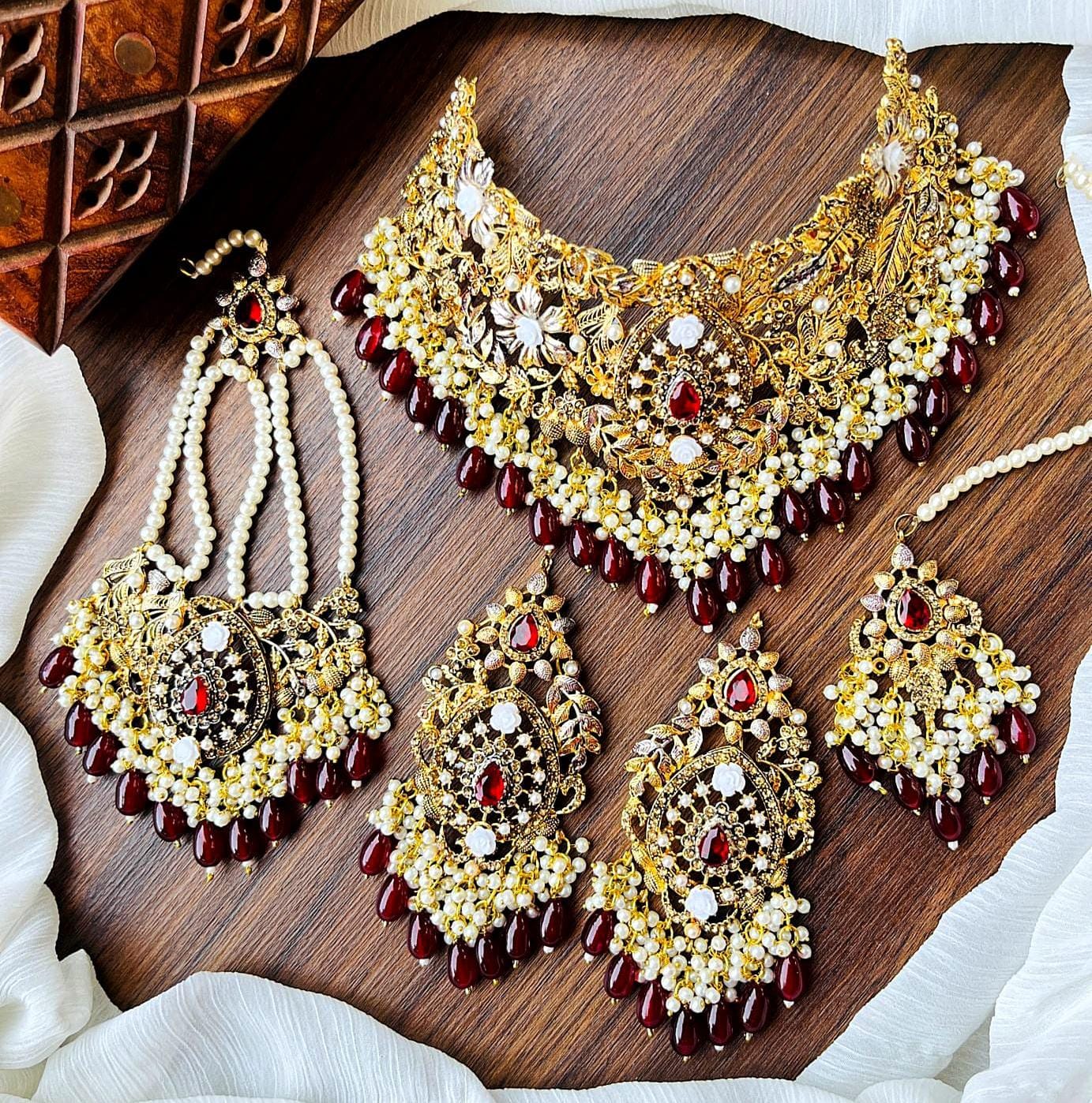 Maaha Bridal Collar Sets WEARZA