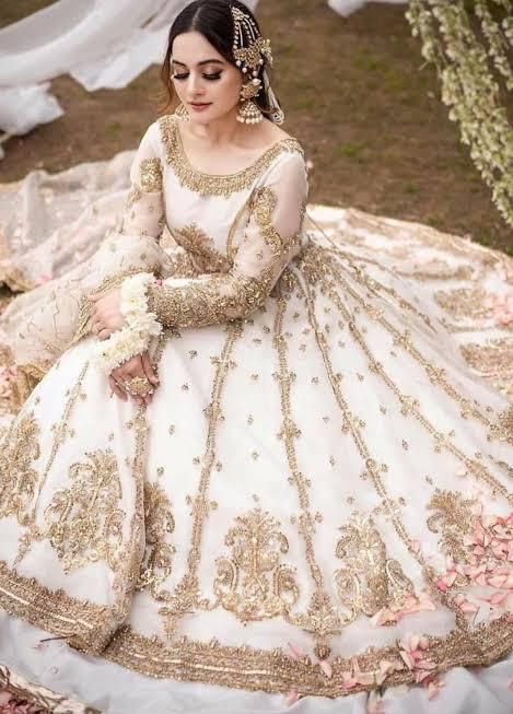 Hira Mani Ruedad E Sahar Bridal Party Wear Wz-1310 100% Premium Soft Net Dress  2024 WEARZA